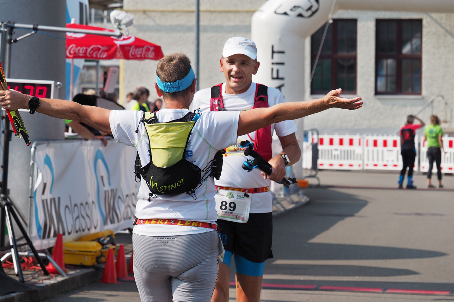 Im Ziel . Südthüringentrail 2020 (Foto: Manuela Hahnebach)