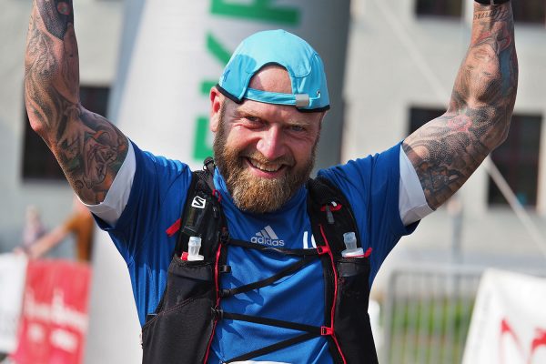 Im Ziel . Südthüringentrail 2020 (Foto: Manuela Hahnebach)