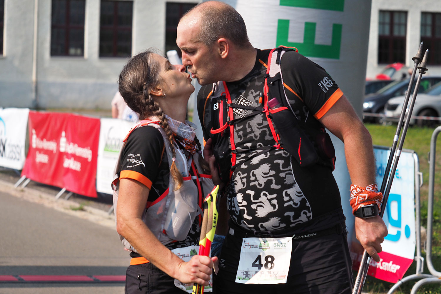 Im Ziel . Südthüringentrail 2020 (Foto: Manuela Hahnebach)