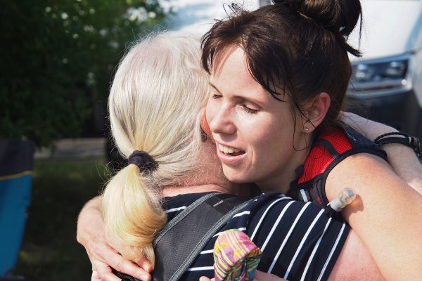 Im Ziel . Südthüringentrail 2020 (Foto: Andreas Kuhrt)