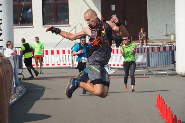 Im Ziel . Südthüringentrail 2020 (Foto: Andreas Kuhrt)