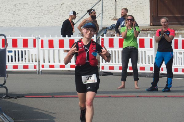 Im Ziel . Südthüringentrail 2020 (Foto: Andreas Kuhrt)