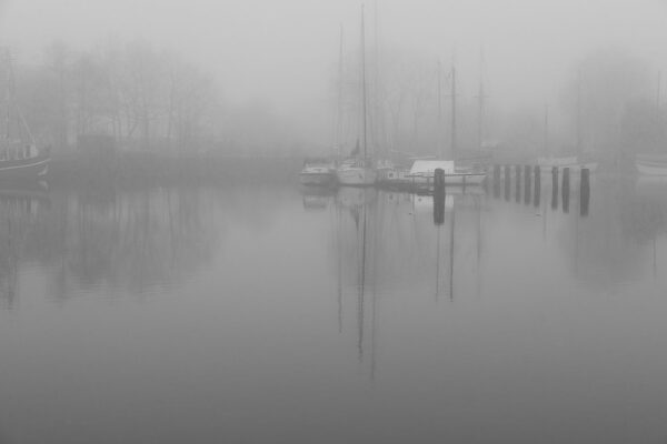Hafen im Nebel (Foto: Christian Daether)