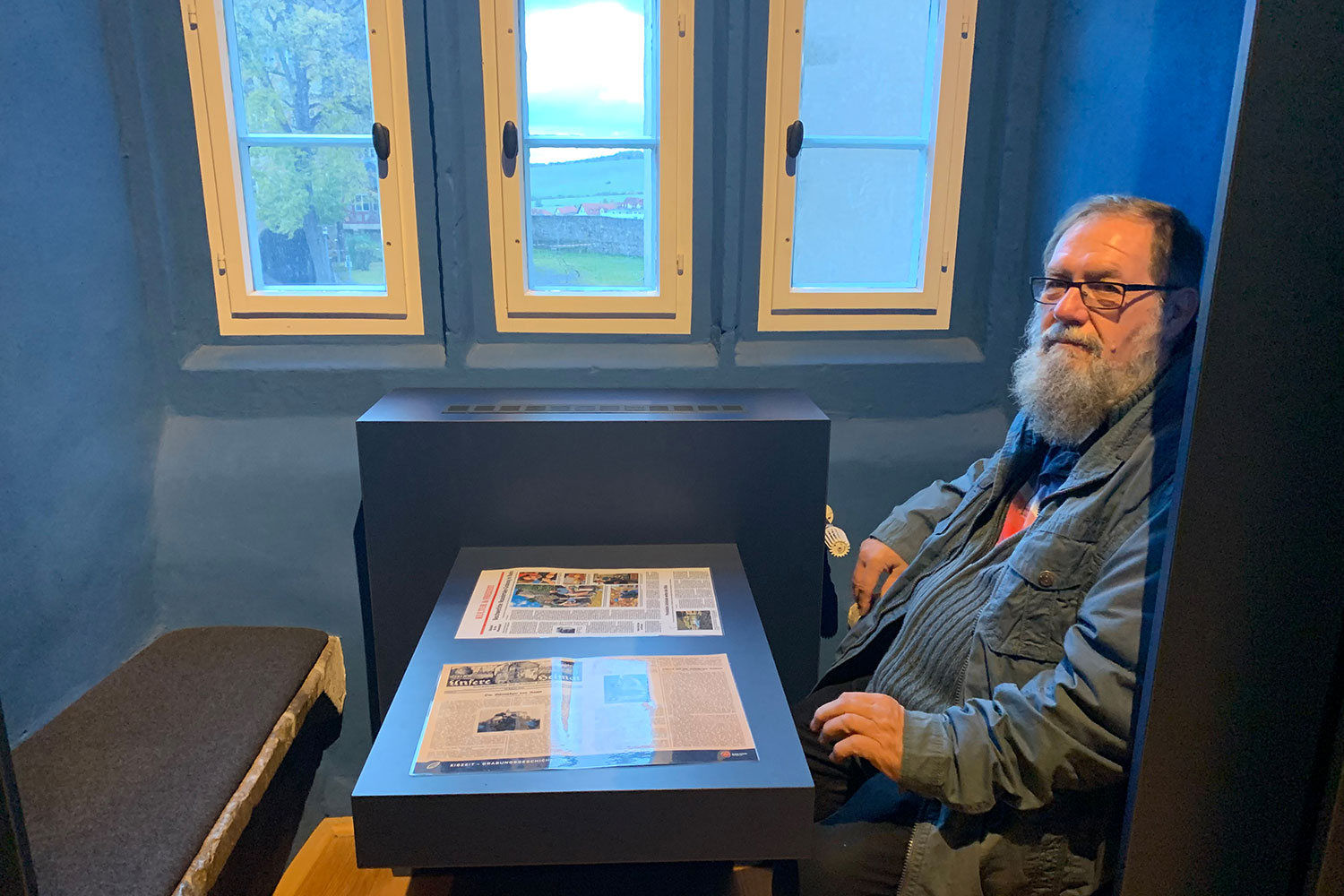 Fototag der GfF Thüringen: Burg Ranis . 23.10.2021 (Foto: Andreas Kuhrt)