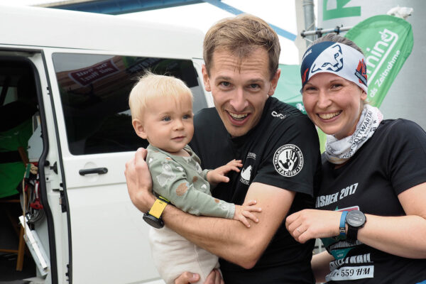 Südthüringentrail 2021: im Ziel: Roman & Carolin Freitag (Foto: Andreas Kuhrt)