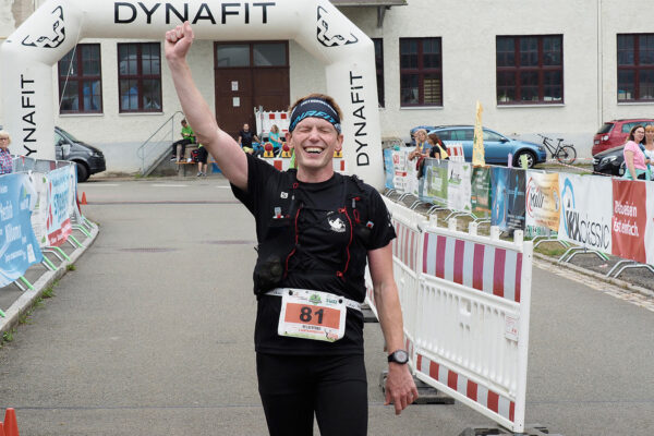 Südthüringentrail 2021: im Ziel: Swen Thorhauer (Foto: Andreas Kuhrt)