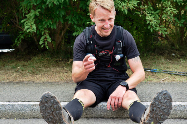 Südthüringentrail 2021: im Ziel: Tobias Gerber (Foto: Andreas Kuhrt)
