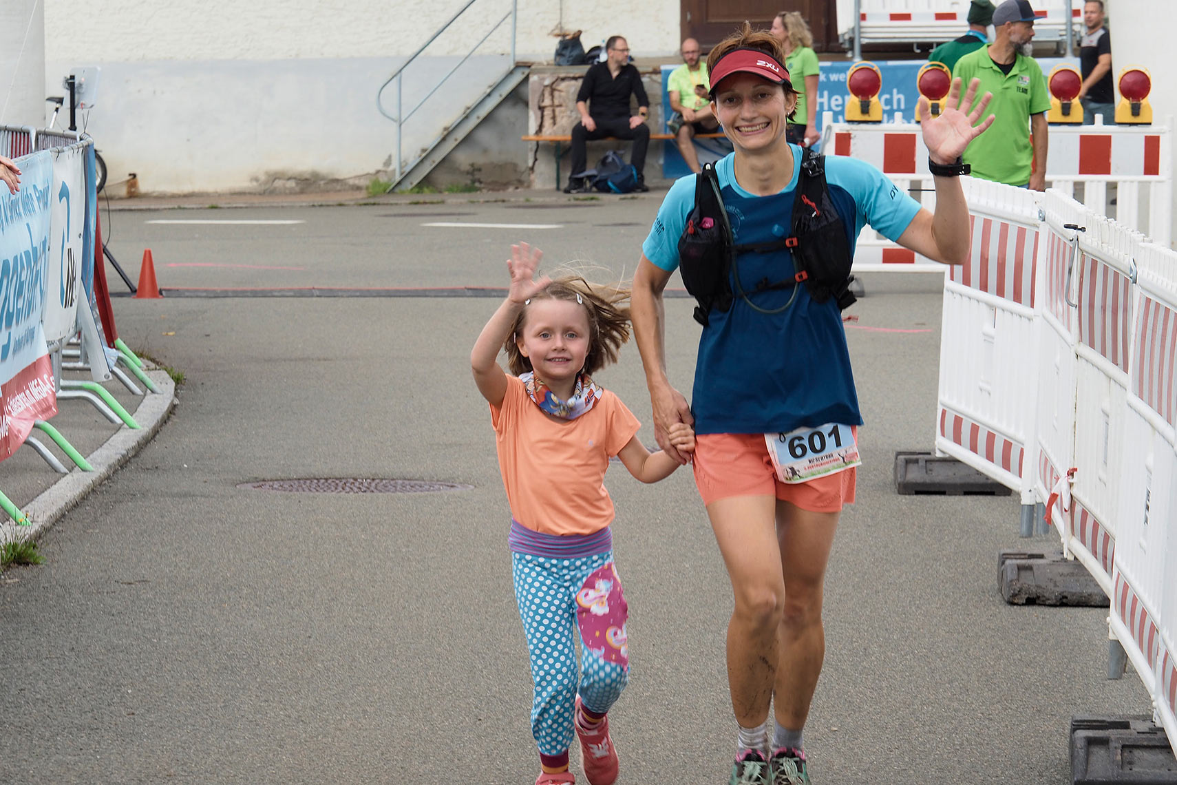 Südthüringentrail 2021: im Ziel: Katja Röder (Foto: Andreas Kuhrt)