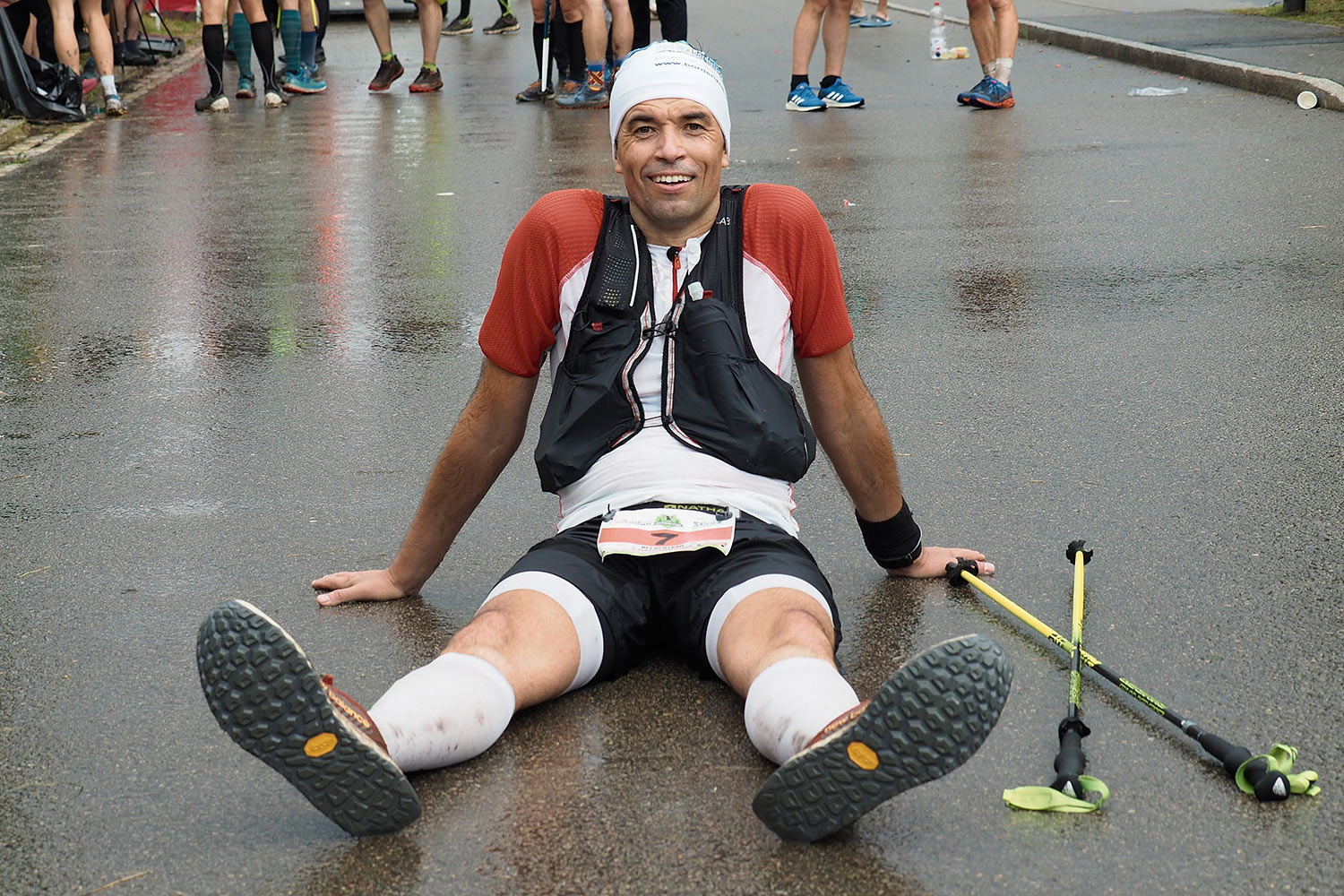 Südthüringentrail 2021: im Ziel: Mario Schneider (Foto: Andreas Kuhrt)