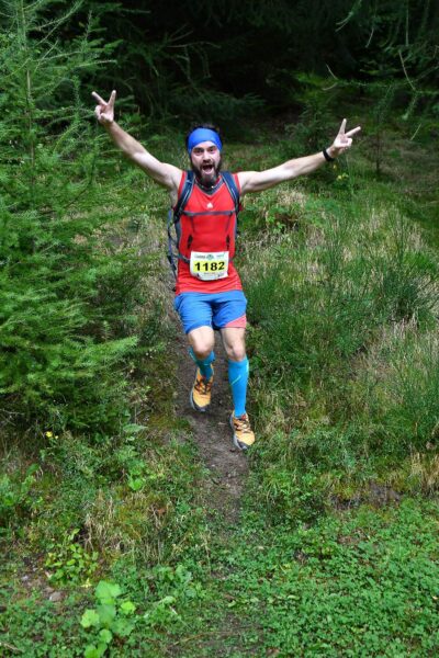 Südthüringentrail 2021: unterwegs: Jörg Titze (Foto: Günter Giese)