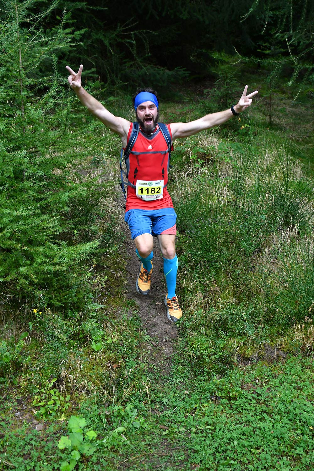 Südthüringentrail 2021: unterwegs: Jörg Titze (Foto: Günter Giese)