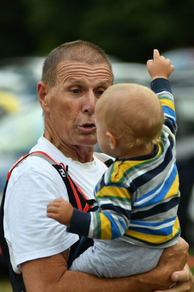 Südthüringentrail 2021: im Ziel: Ulrich Zimmermann (Foto: Günter Giese)