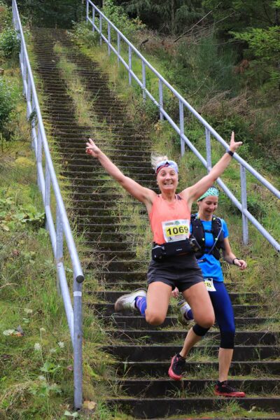 Südthüringentrail 2021: unterwegs: Mandy Baier, Sigrun Fischer (Foto: Kerstin Wolff)