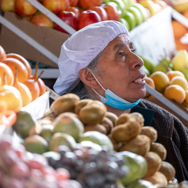 Marktfrau (Foto: Uli Pfeufer)