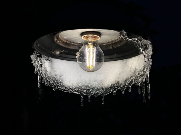 Saisonaler Lampenschirm (Foto: Manuela Hahnebach)