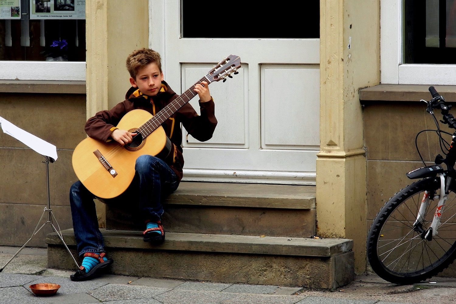 Straßenmusikant (Foto: Claus Gebhardt)