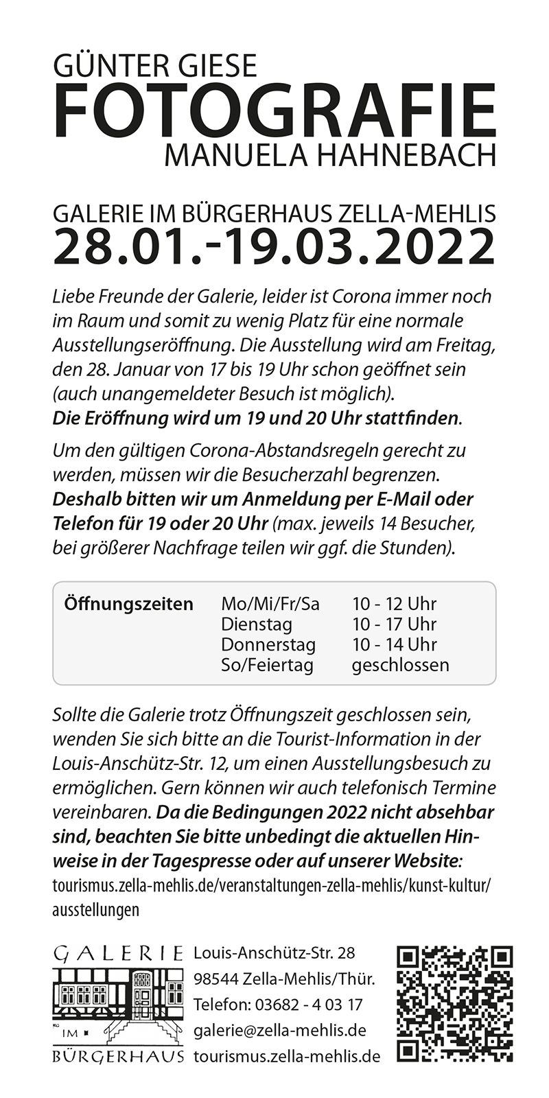 Fotoausstellung "Entdeckungen" Fotoclub Reflexion 90 Erfurt