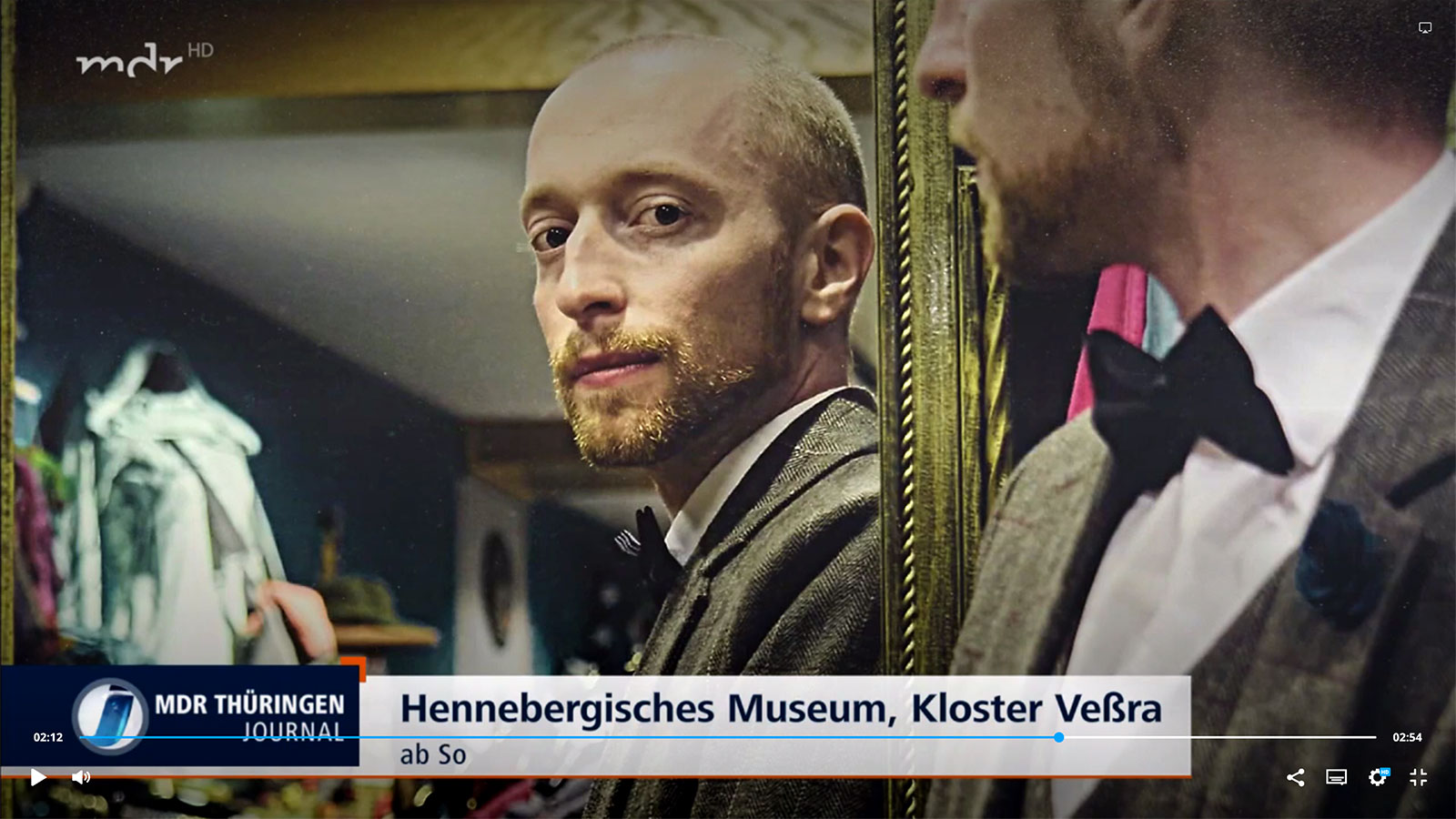 MDR Thüringen Journal: Veranstaltungsvorschau: Hennebergisches Museum Kloster Veßra (02.03.2023)