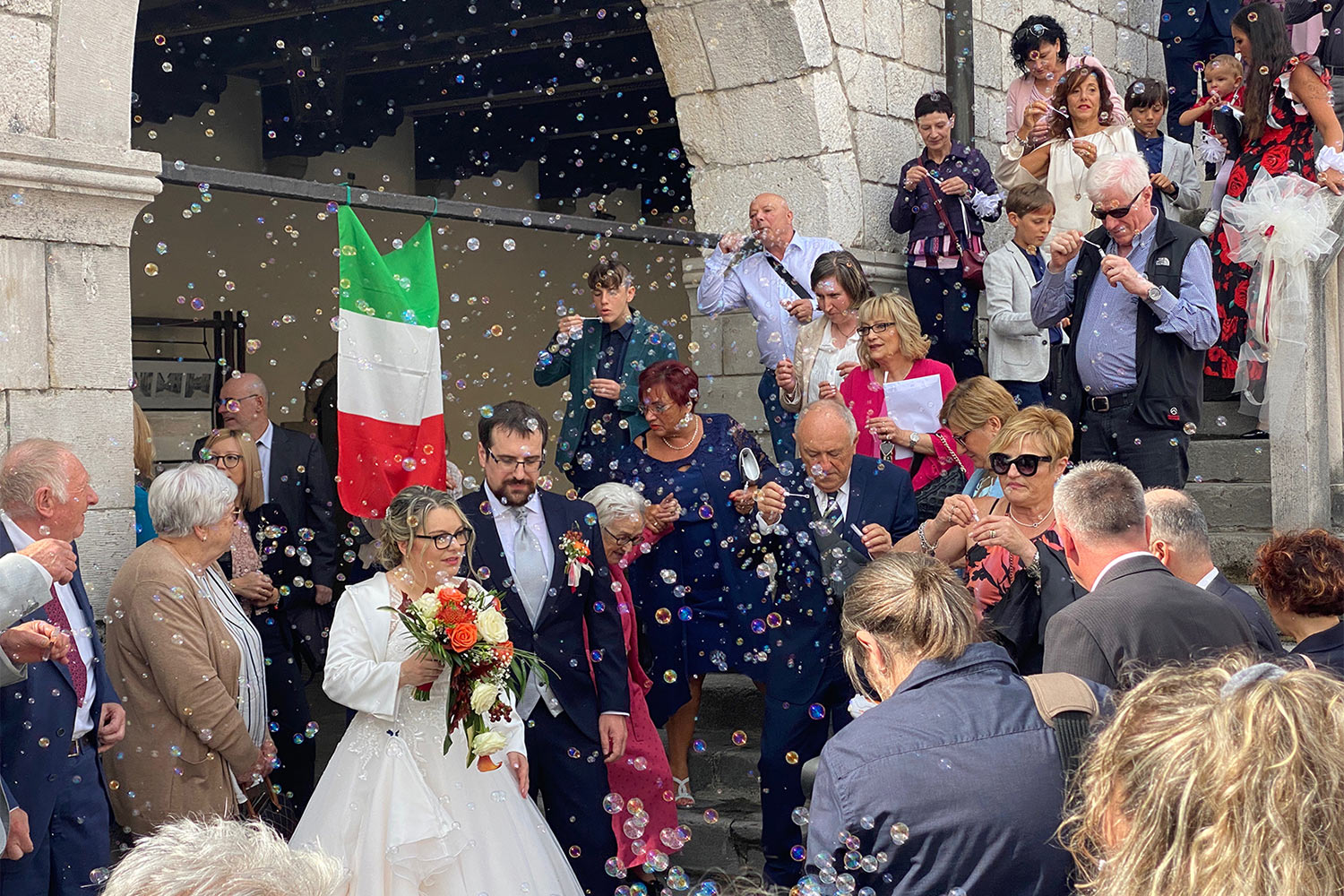 Hochzeit auf italienisch (Foto: Andreas Kuhrt)