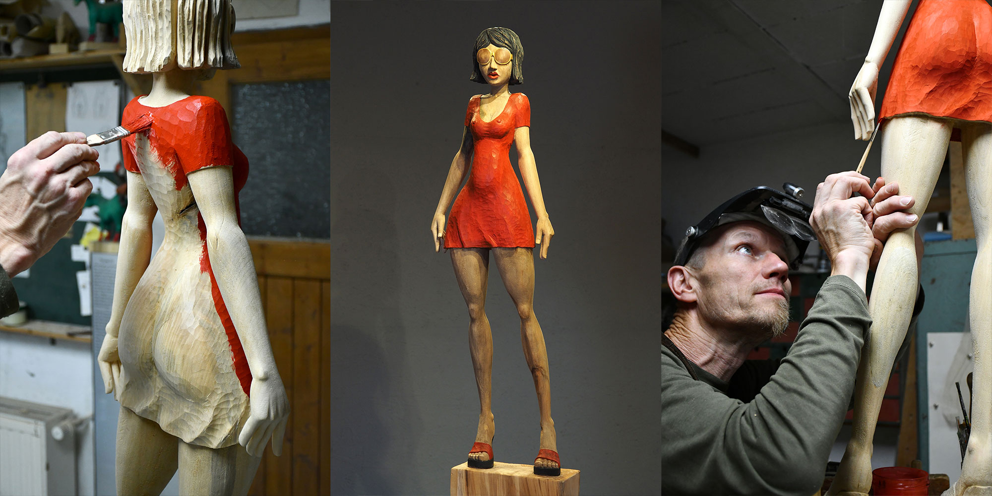 Kunst ist schön. Macht aber auch viel Arbeit. (Fotoprojekt zum Thema Arbeit, Fotoclub Kontrast Suhl)