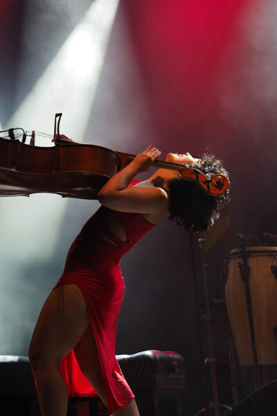 Cello-Artistin (Foto: Manuela Hahnebach)