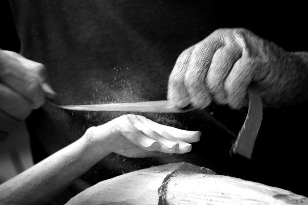 Handarbeit (Foto: Manuela Hahnebach)