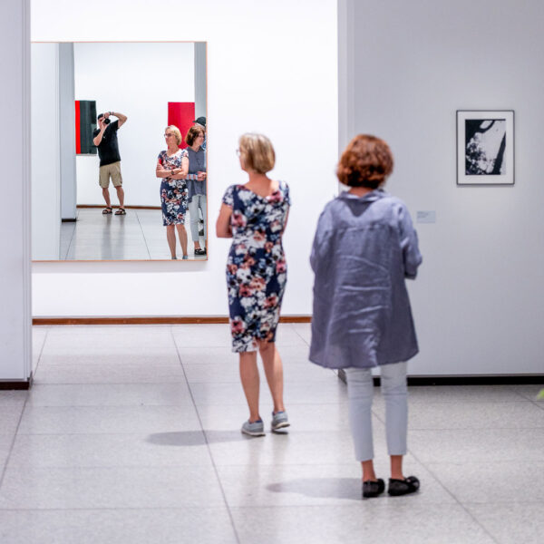 Komposition und Selbstportrait (Foto: Uli Pfeufer)