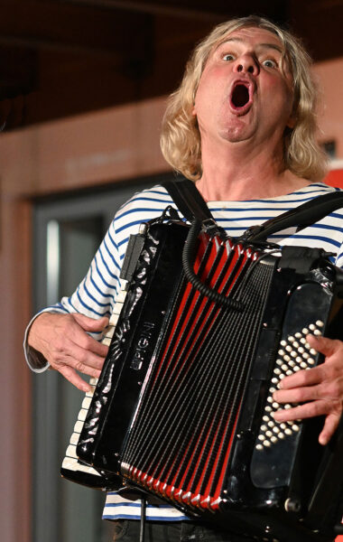 Wenzel im Konzert (Foto: Günter Giese)