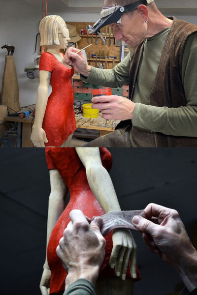 Serie: Holzbildhauer 2 (Foto: Günter Giese)