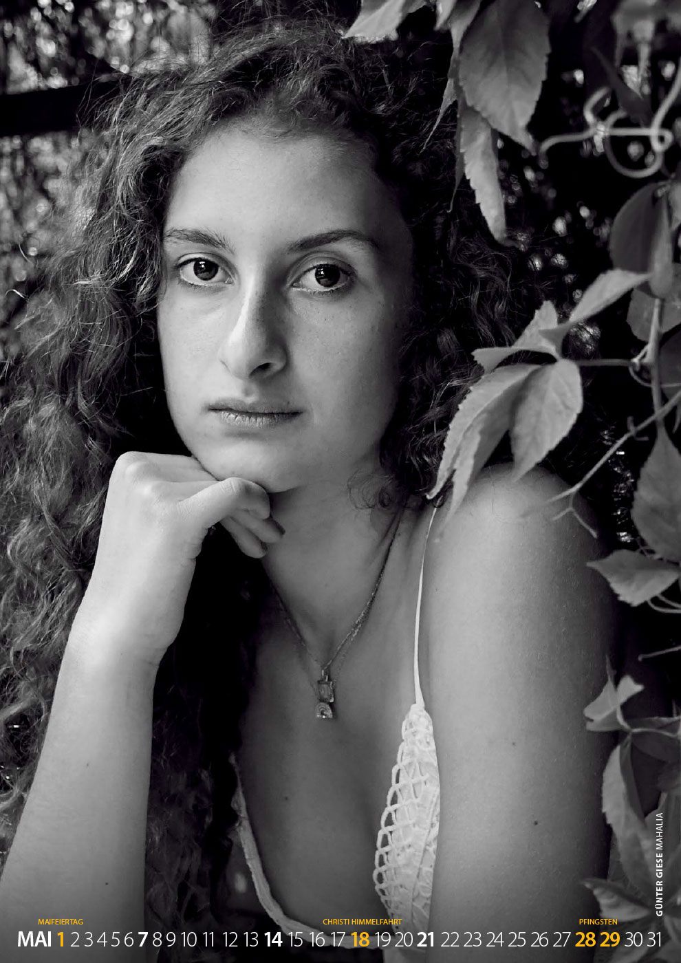 2023-fotoclub-kontrast-suhl-kalender-05 Kalender Fotoclub Kontrast Suhl 2023: Mai: Mahalia (Foto: Günter Giese)