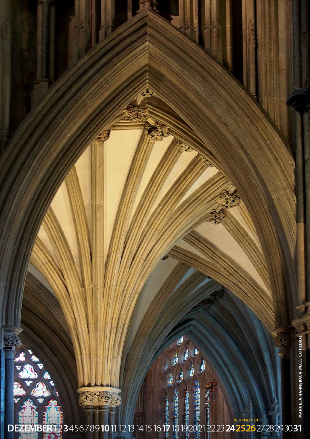 2023-fotoclub-kontrast-suhl-kalender-12 Kalender Fotoclub Kontrast Suhl 2023: Dezember: Wells Cathedral (Foto: Manuela Hahnebach)