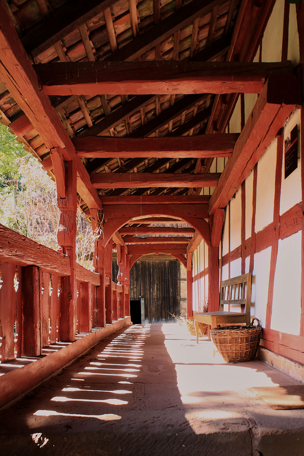 Fachwerkgang (Foto: Michael Stürtz)