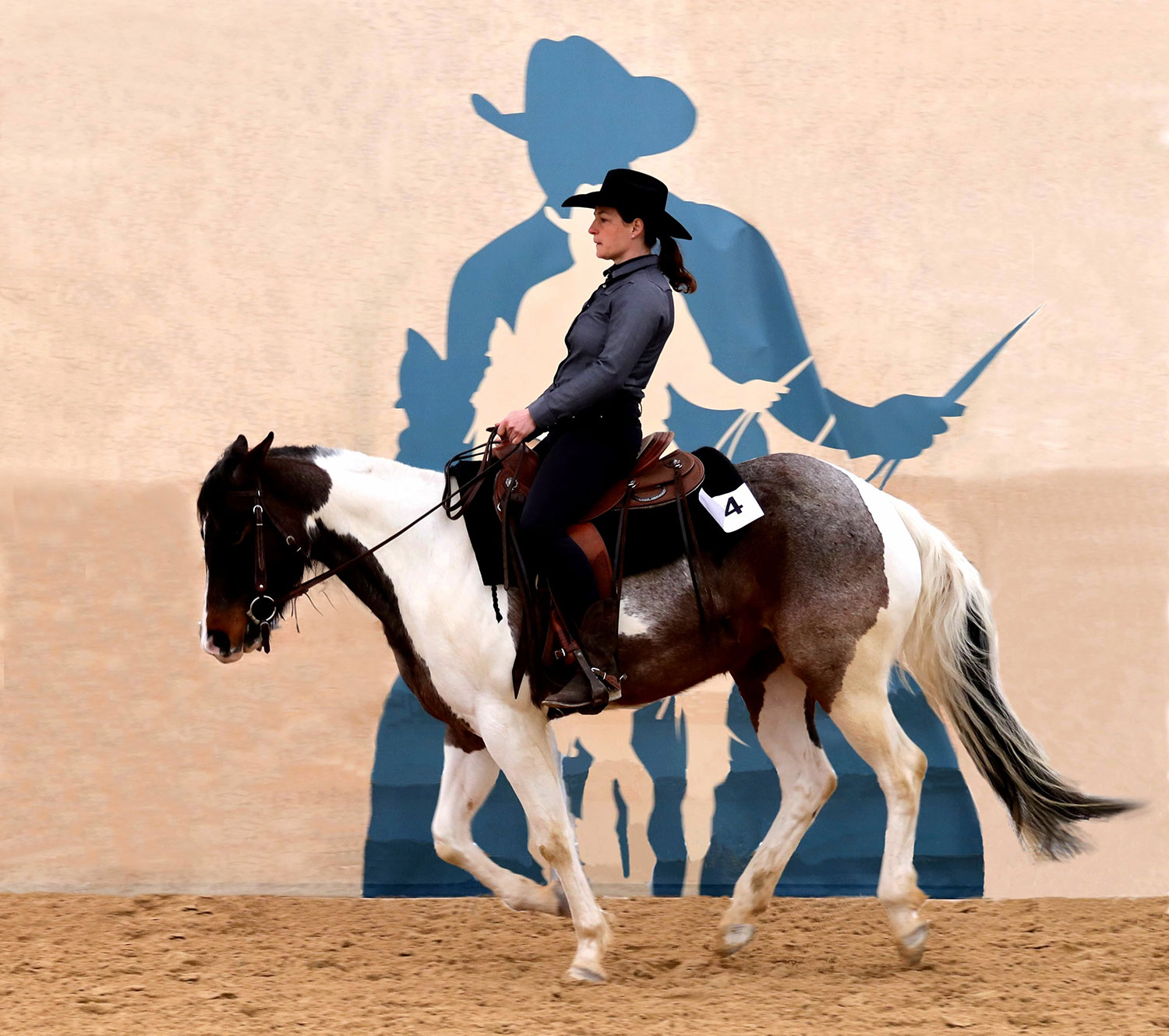 Westernreiten (Foto: Claus Gebhardt)