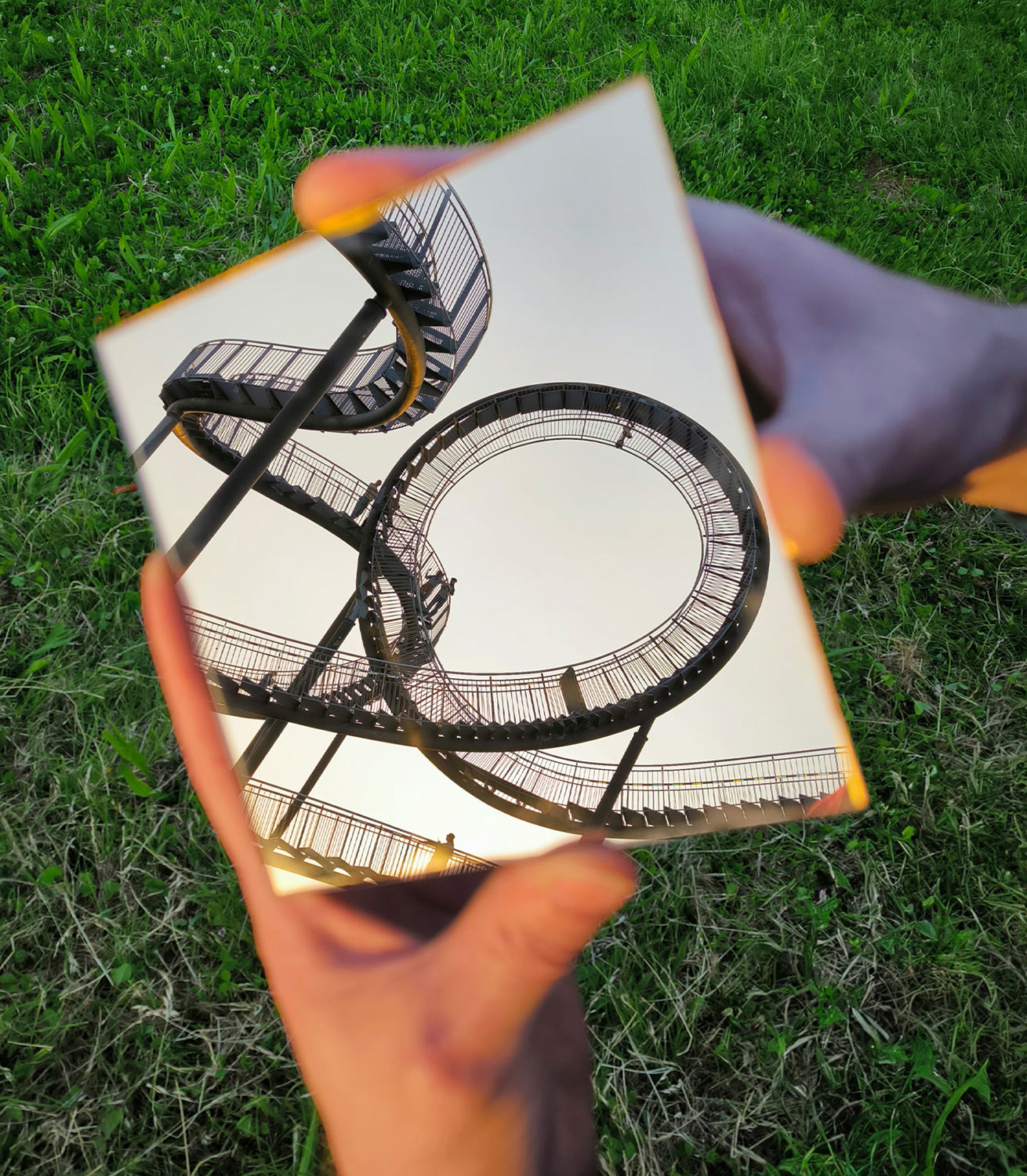 Spieglein, Spieglein in der Hand (Foto: Kerstin Wolff)