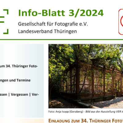 Info-Blatt 3.2024 der GfF Thüringen (Titelbild)