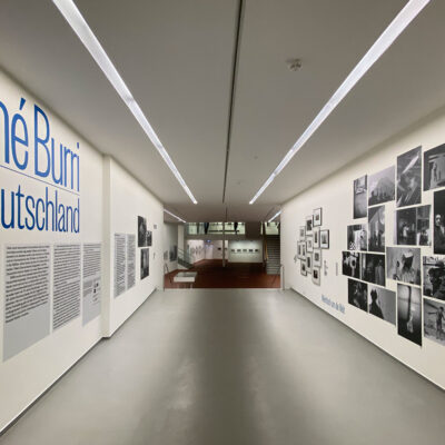 Kunsthalle Erfurt 2024: Fotoausstellung René Burri: Die Deutschen (Foto: Andreas Kuhrt)