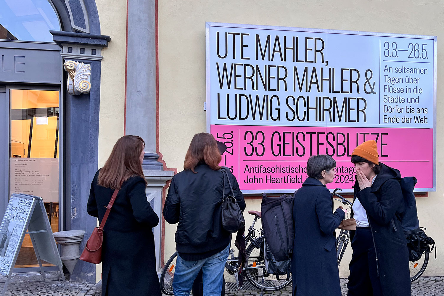 Kunsthalle Erfurt: Fotoausstellung Ute, Werner Mahler und Ludwig Schirmer (03.03.-26.05.2024) (Foto: Manuela Hahnebach)