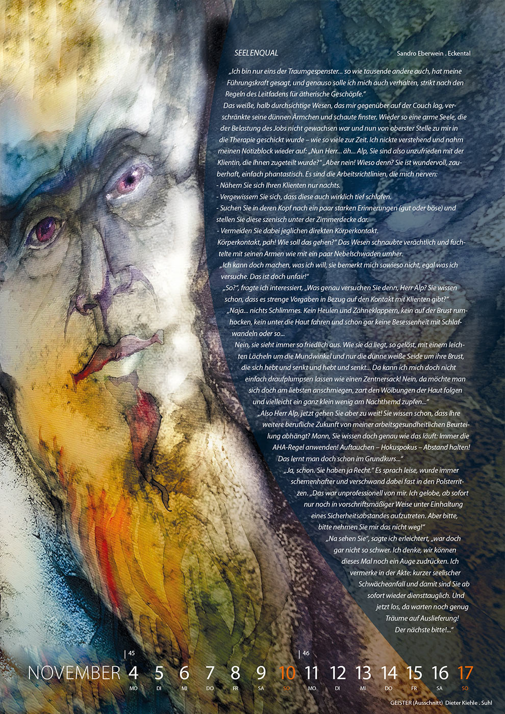 2024-literaturkalender-thueringer-ansichten-25 Literaturkalender Thüringer Ansichten 2024: Sandro Eberwein: Seelenqual | Dieter Kiehle: Geister (Gestaltung: Designakut 2023)