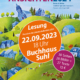 Literaturkalender Thüringer Ansichten 2024: Plakat (Bild: Sommerdorf, Baldur Schönfelder, Gestaltung: Designakut 2023)