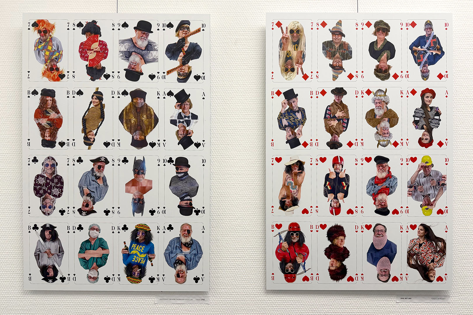 Fotoclubausstellung Schau! im Landratsamt Hildburghausen: Spiel Karten mit uns