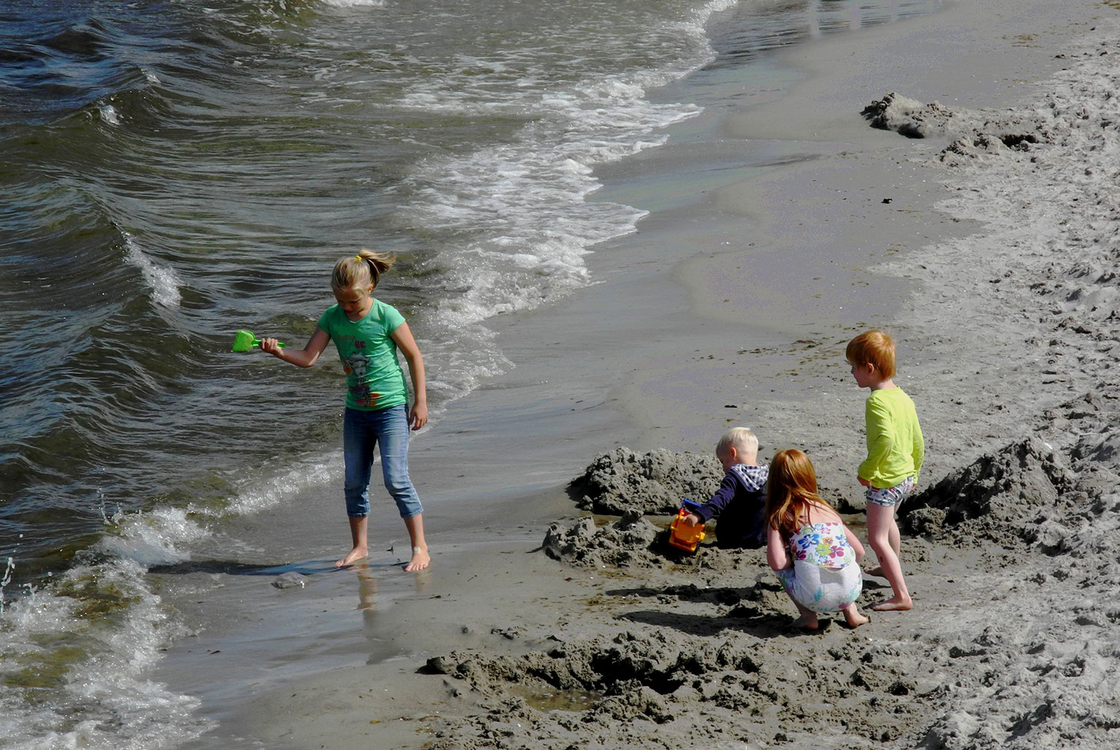 Sandspiele (Foto: Claus Gebhardt)