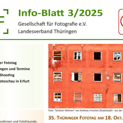 Infoblatt 3.2025 der GfF Thüringen (Titel)