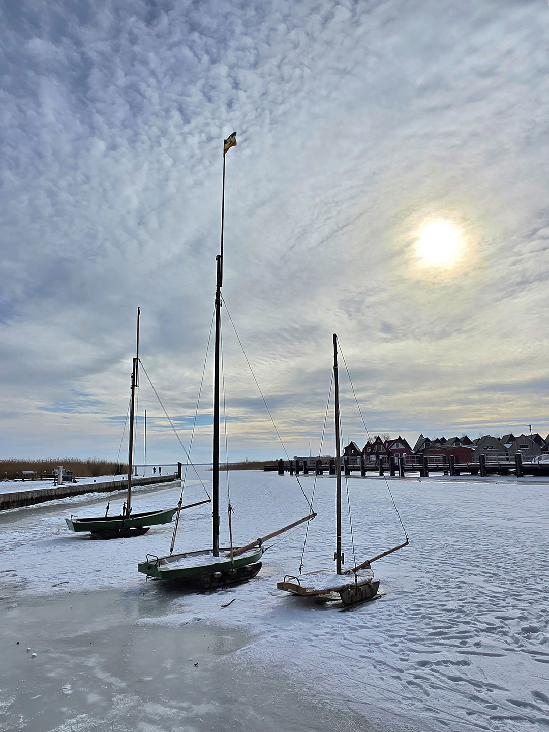 Eiswinter am Bodden (Foto: Dietmar Schmidt)