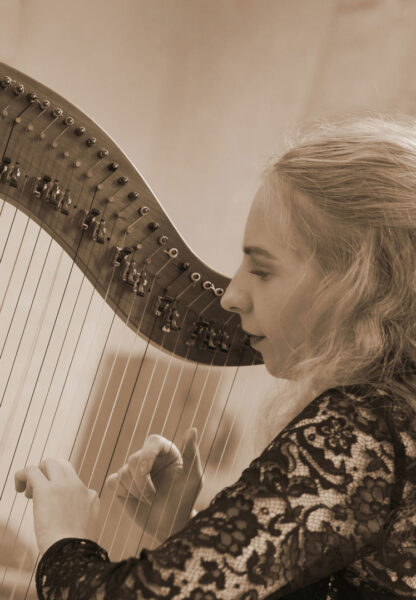 Serie: An der Harfe 2 (Foto: Roland Kastner)