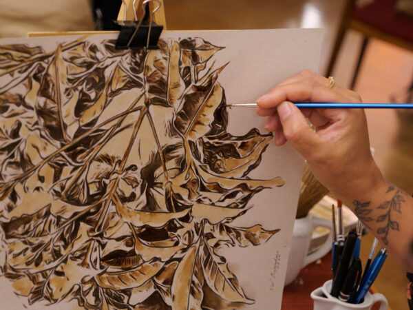 Serie: Die Künstlerin 2 (Foto: Roland Kastner)