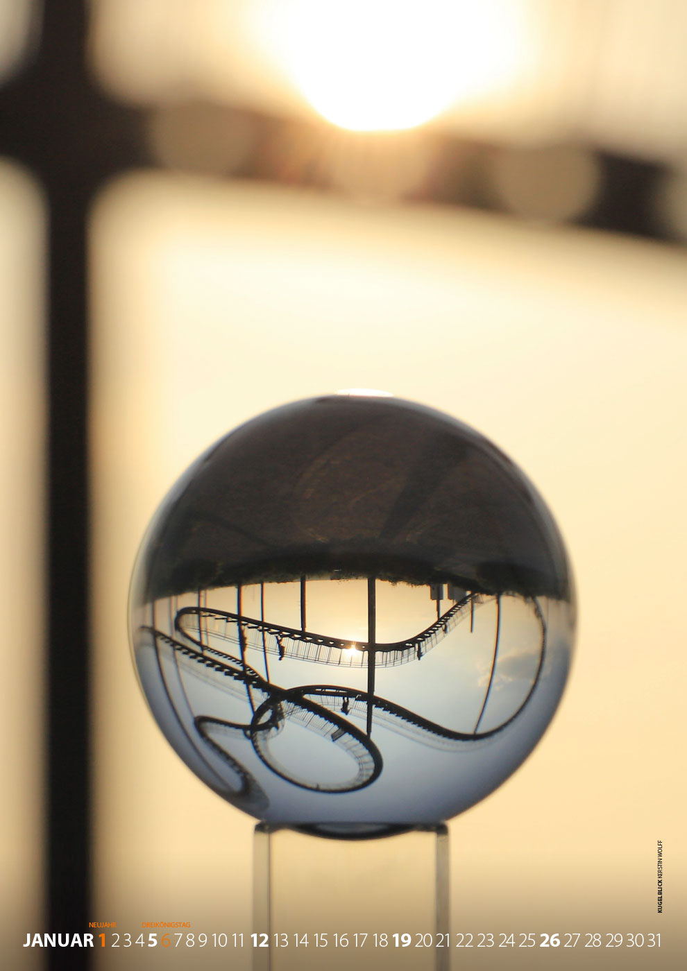 Fotoclub Kontrast Suhl Kalender 2025: Kugelblick (Foto: Kerstin Wolff)