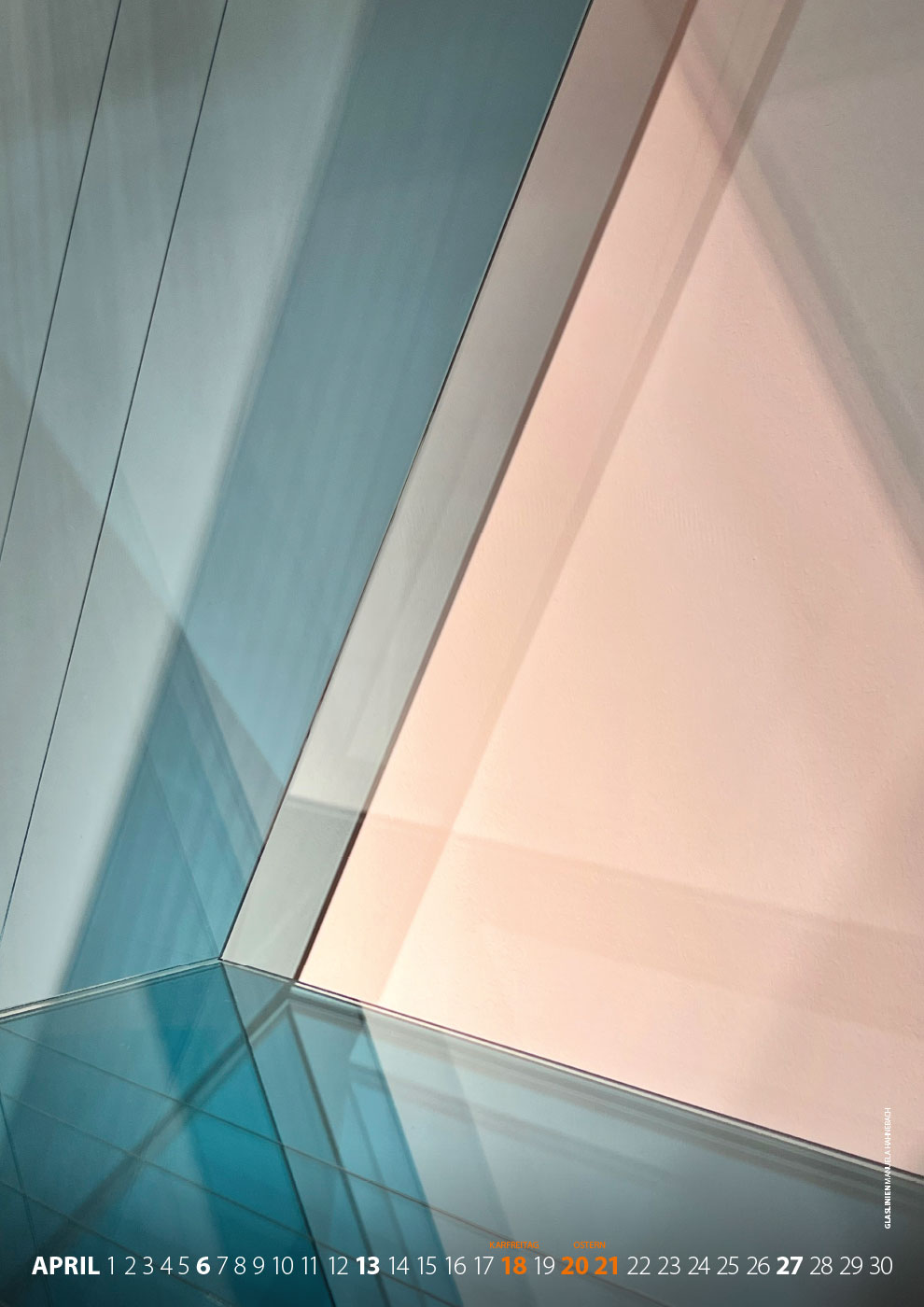 Fotoclub Kontrast Suhl Kalender 2025: Glaslinien (Foto: Manuela Hahnebach)