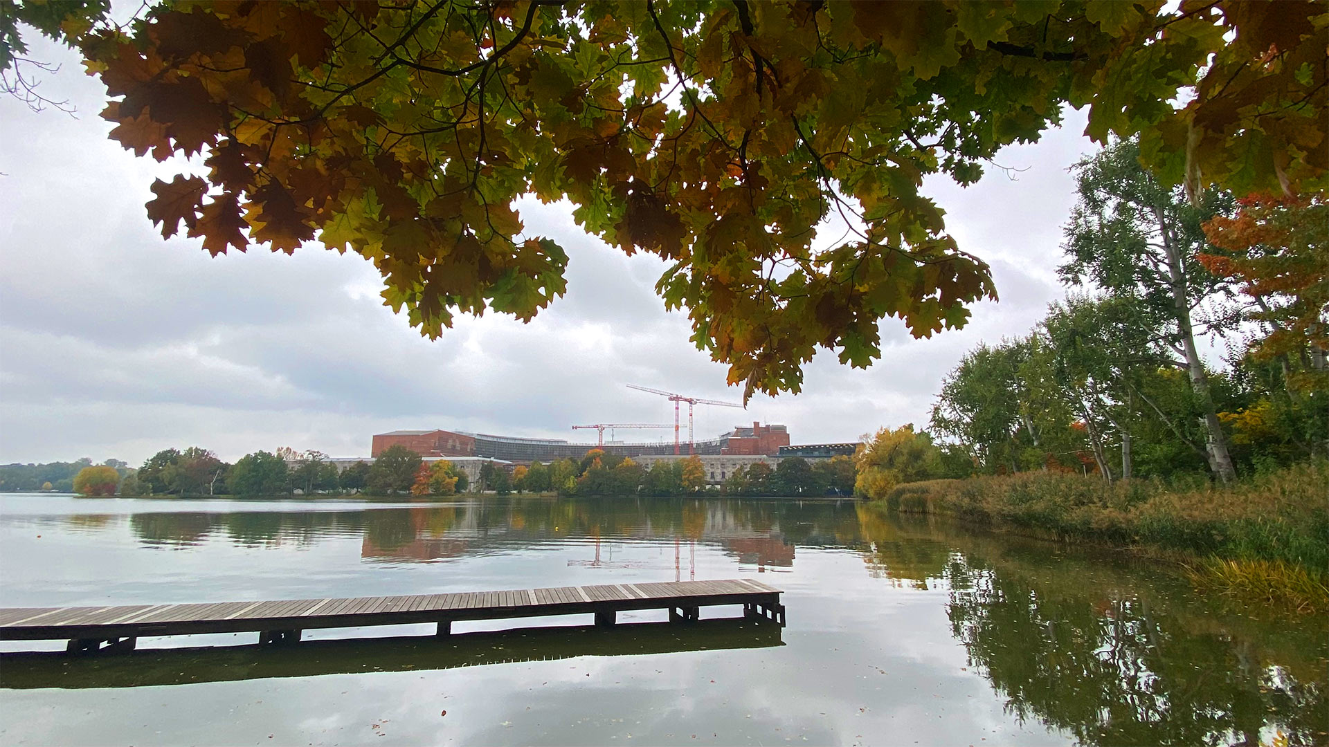 2025-nuernberg-grosser-dutzendteich-IMG_8687ak Nürnberg: Großer Dutzendteich mit Reichstagsgelände im Hintergrund (Foto: Andreas Kuhrt)