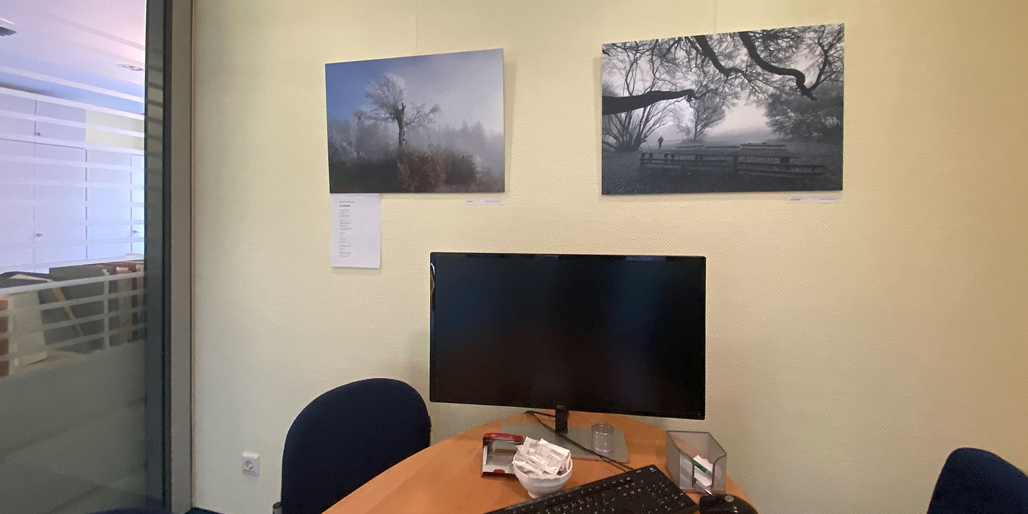 Rennsteig-Galerie Suhl: Fotoclub-Kontrast-Ausstellung "Schau!" 2025 (Foto: Andreas Kuhrt)