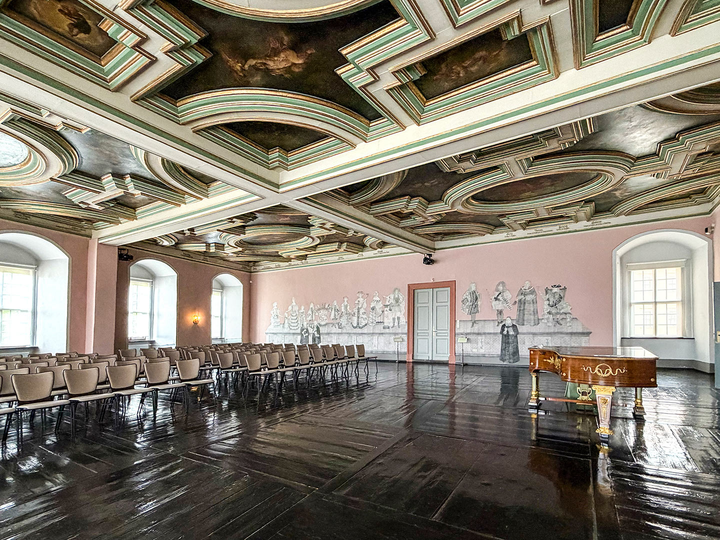 Barocksaal im Zeitzer Schloss (Foto: Manuela Hahnebach)